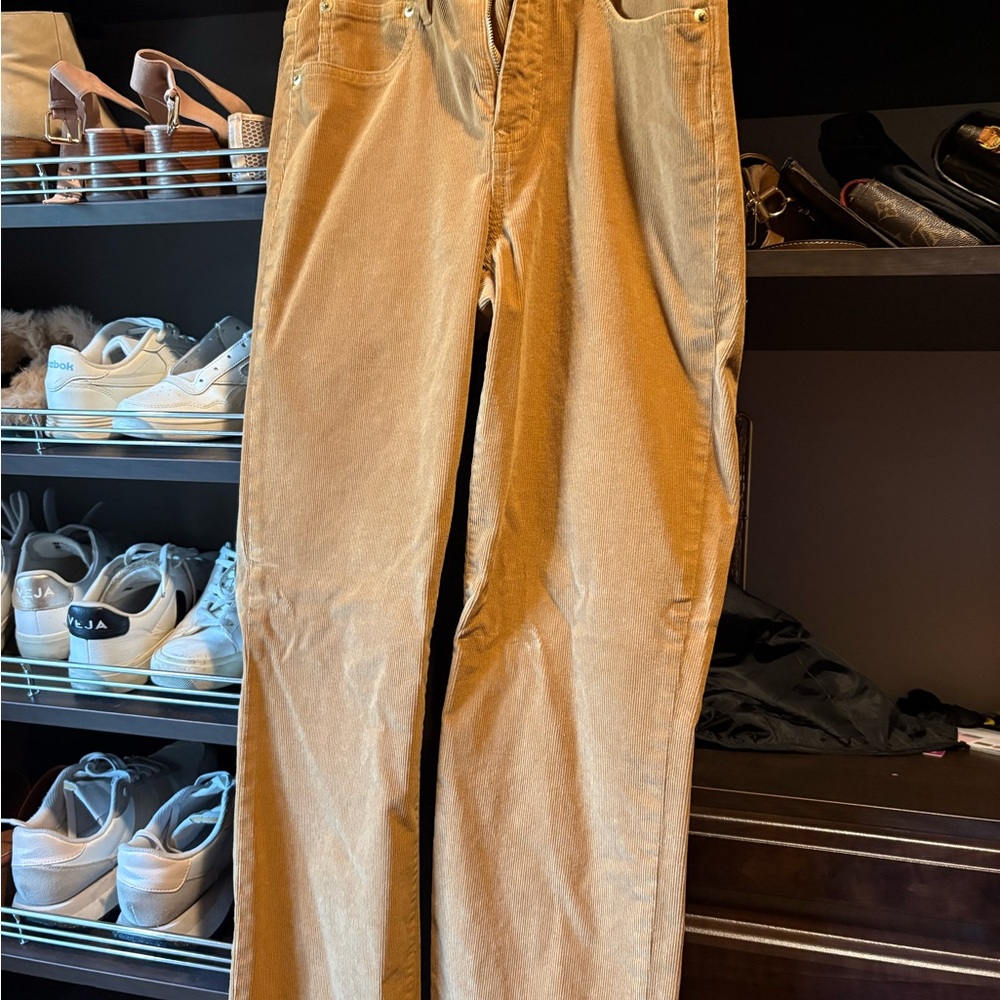 J. Crew Women's Straight Leg Tan Jeans